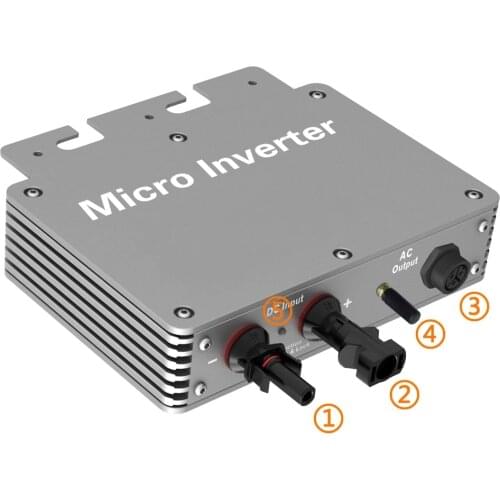 AC220V AC110VGrid Tie Inverter WIFI MPPT Pure Sine Wave Output Micro Solar Converter DC22-50V
