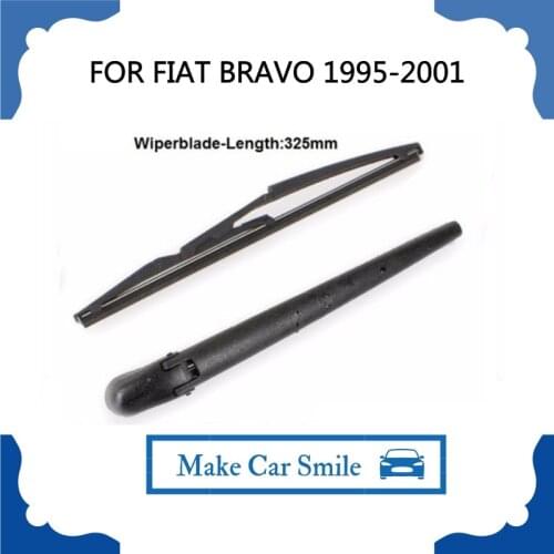 FREE SHIPPING FOR FIAT BRAVO REAR WIPER BLADE AND ARM SET BRAND NEW 1995-2001