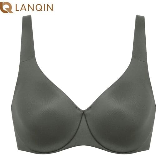 Womens Plus Size Minimizer Bra Underwire Non Padded Full Coverage Bras