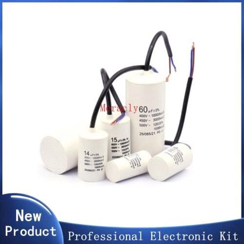 CBB60 Motor 450V 3UF 4UF 5UF 6UF 8UF 10UF 12UF 15UF 18UF 20UF 25UF 30UF 35UF 40UF 45UF 50UF washing machine Run Capacitors