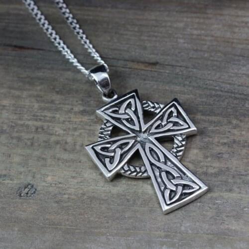 Celtics Pendant Necklace Religion Jewelry