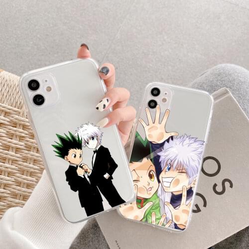 Hunter X Hunter Killua Zoldyck Anime Case for iPhone 12 Mini 12 11 Pro X XS Max XR 8 7 6 6s Plus Soft Transparent Protect Cover