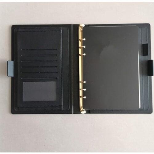 Business High-grade Meeting Notebook Spiral 6 Holes Diary Planner Agenda 2021 Thicken Filofax Cute A5 A6 Personal Diary Gift