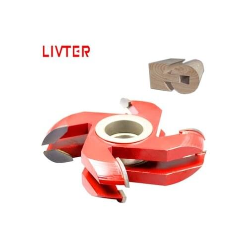 LIVTER Carbide Tenon Jointer Cutter Spindle Moulder Cutter 2 pieces/set with TCT Cutter Woodworking Tools