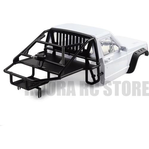 RC Car Back-Half Cage Cab Body for 1/10 RC Crawler Axial SCX10 90046 Traxxas TRX4 Redcat GEN 8 Scout II