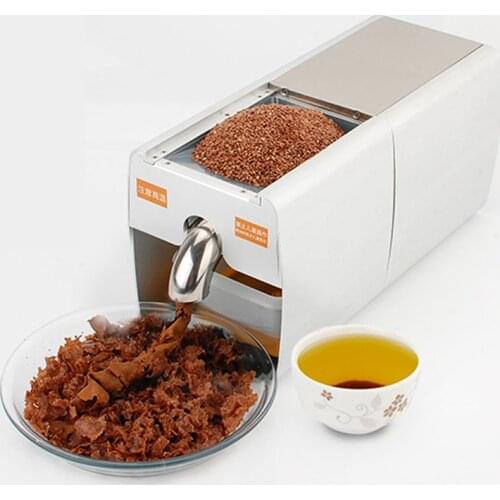 Small Hot And Cold Oil Press Automatic Multifunctional Oil Expeller Oil Extraction for Home and Commercial Use