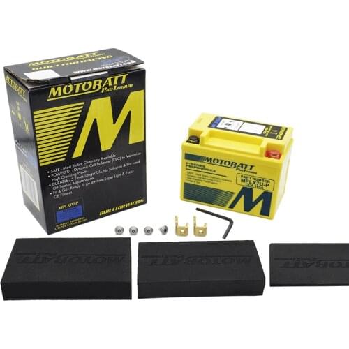 Motobatt KAWASAKI 100 MPLX7U-P Pro Lithium ion LifePo4 Battery 12V 2.2Ah 165CCA Bateria Moto Universal Maintenance