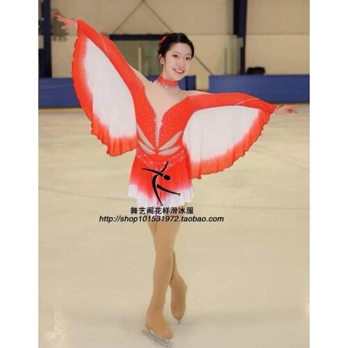 Adult Figure Skating Dresses Graceful New Brand Ice Skating Dress For Competition DR4079