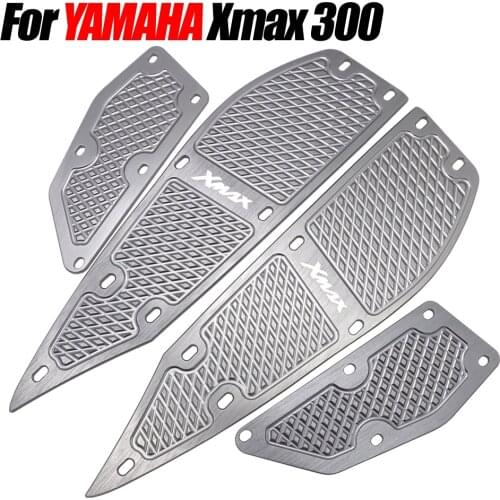 For YAMAHA XMAX 250 XMAX 300 XMAX 400 X-MAX 250 X-MAX 300 X-MAX 400 2017-2018 Scooter Footrest Footboard Step Foot Plate