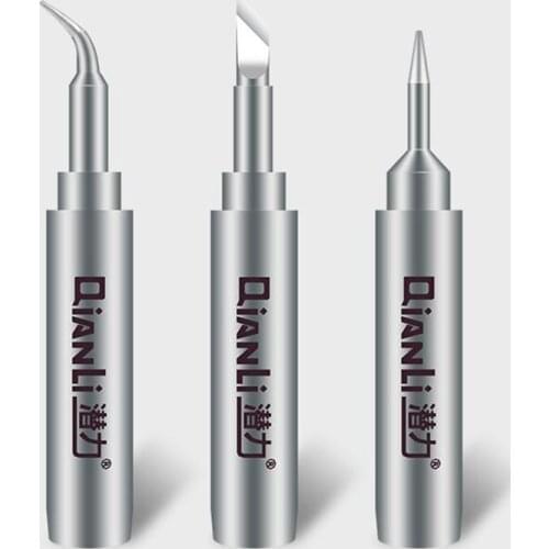QIANLI Universal Soldering Iron Tips Iron Head Heater Tip Lead Free Solder Joint Long Life for Electric 936 Welding Platform