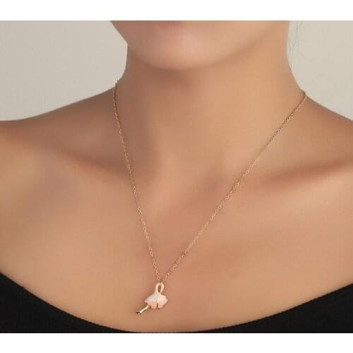 Pink Ginko Leaf Necklaces Gift for Women Collar 3D Leave Choker Girlfriend Leaves Pendant Jewelry