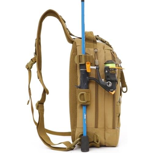 Fishing Bag Outdoor Military Rucksacks Waterproof Tactical Backpack Sports Camping Hiking Trekking