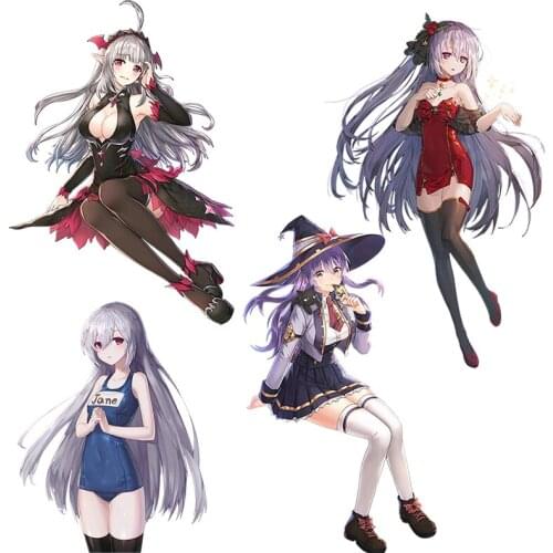 Three Ratels CDM352 Kings Raid Waterproof stickers for moto auto car Gift Bicycle Computer gabinete gamer decals