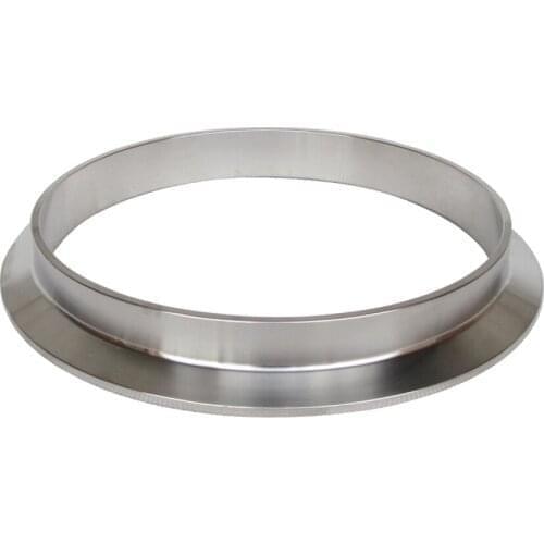 8" 204mm Flange 217mm Sanitary 304 Stainless Steel Tri Clamp Clover Weld On Ferrule