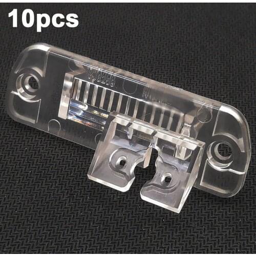 YIFOUM 10pcs Car Rear View Camera Bracket License Plate Lights Housing For Benz M R GL-Class W164 X164 ML350 W251 R300 R350 R500