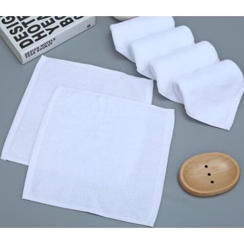 White cotton towel /50g per piece high quality luxury hotel towel