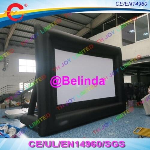 Free Shipping 120'' 16:9 front and rear projection Inflatable movie Screen, inflatable film theatre