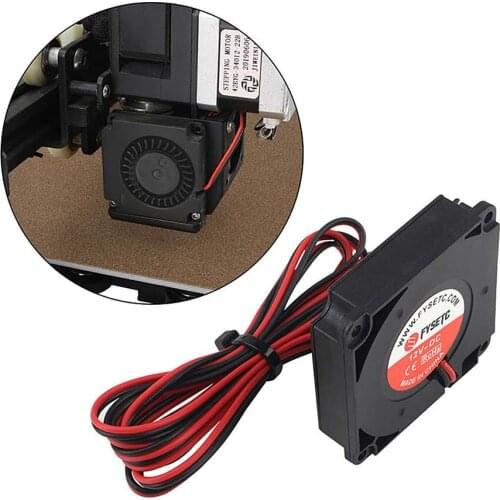 Blower Fan 2pcs/set 40x40x10mm DC12V Cooling Fan Mute 24V Bearing Radiator Cooler for CR-10 CR-X 3D Printer Accessories