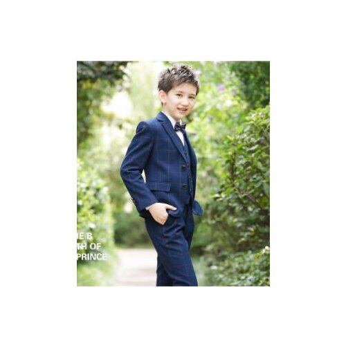 2018 high quality Children Suit wedding suits for boys plaid children Suits Flower Girl Dresses Blazer Boys Formal Suit Boys