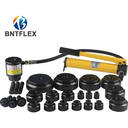 63 to 114mm hydraulic knockout punch tool SYK-15 portable hydraulic hole punch 15t