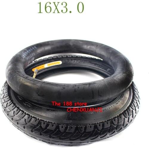 Wear-resisting 16x3.0 inch electric bicycle tires Bicycle tire bike tyre whole sale use High quality 16 inch wheel tyre