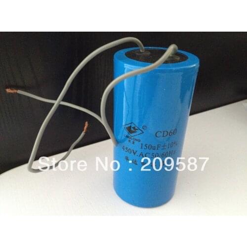 AC Motor Capacitor Start Capacitor CD60 450VAC 150uF