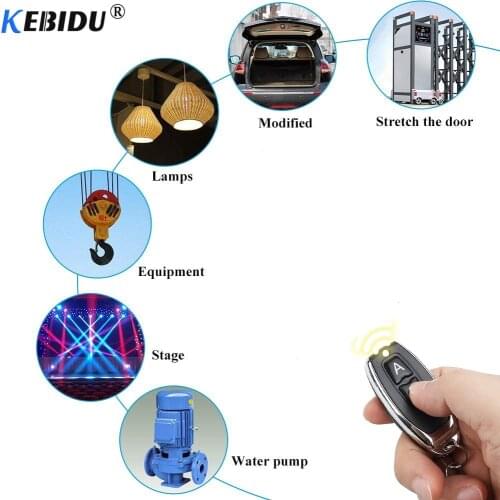 New Universal Wireless Remote Control 433Mhz Switch DC 12V 1CH relay Receiver Module RF Transmitter