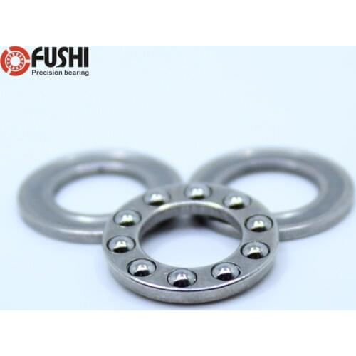 6PC F6-12M F8-16M F10-18M All stainless steel Axial Ball Thrust Bearings Miniature planar bearing 6x12x4.5 8x16x5 10x18x5.5