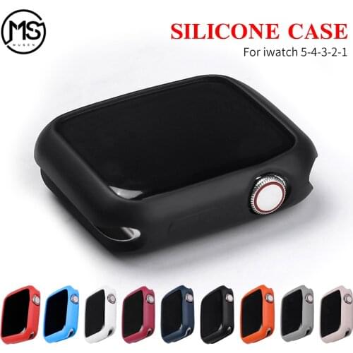 Apply to Apple Watch 4 5 40MM 44MM ProBefit Candy Soft Silicone Case suitable for iWatch 3 2 1 42MM 38MM Cover Protection Shell