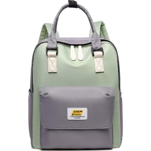 Ladies Backpack Oxford Cloth Travel Large Capacity Girl School Candy Colors Bags Anti Theft Fashion Leisure Designer Mochila