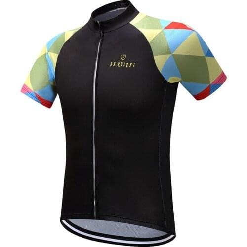 2021 Summer Short Sleeve Cycling Jersey Quick-drying Mountain Bicycle Clothing Maillot Ropa Ciclismo Racing Bike Clothes Jerseys