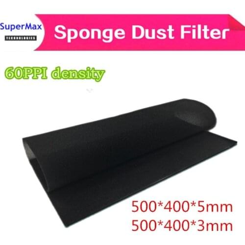 60ppi computer chassis cabinet dust filter sponge dust cotton filter 500*400*5mm