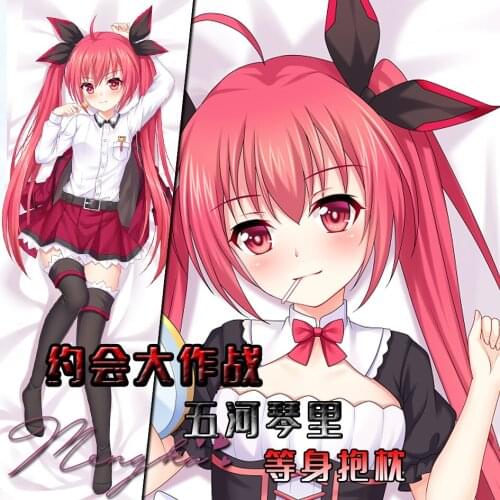 Anime Game DATE A LIVE Kotori Itsuka Sexy Dakimakura Hugging Body Pillow Case Otaku Bedding Throw Pillow Cushion Pillow Cover