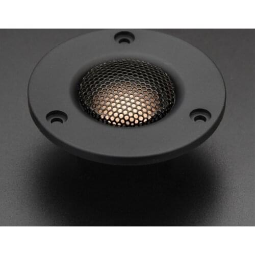 KYYSLB 91dB 6 European 15W-30W Fever DIY Audio Amplifier Speaker Neomagnetic 3 Inch Silk Edge Copper Film Tweeter Speaker