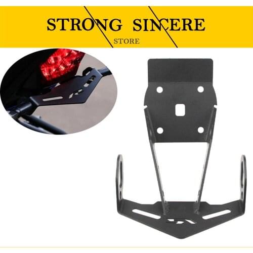 For Yamaha YZF-R15 V3 2017-2020 CNC Motorcycle yzf-r15 Rear License Number Plate Frame Adjustable Angle license plate rack