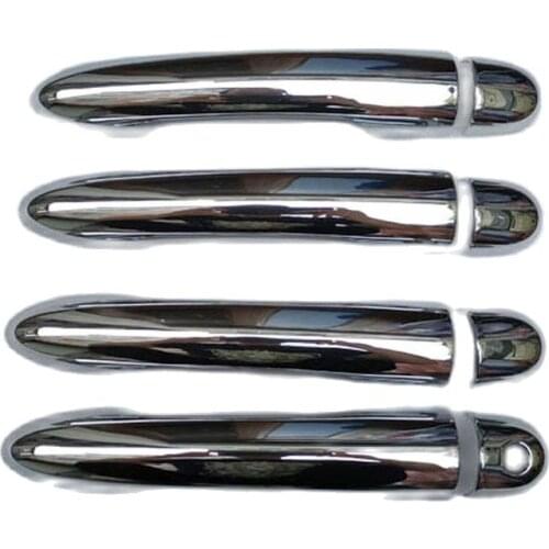 For Renault Megane ii 2 MK2 2002 2003 2004 2005 2006 2007 2008 ABS Chrome Door Handle Cover trim