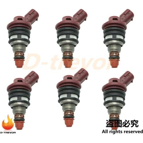 6pcs Fuel Injector Nozzle For Subaru WRX STI MY99 EJ20 E85 EJ25 1200CC OEM:166U1-SB120 166U1SB120