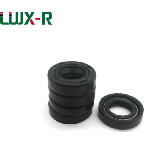 LUJX-R 5pcs TC Skeleton Shaft Seal Rubber Gasket Black Oil Sealing Ring With Spring Steel 17x25x5/17x25x7/17x28x5-17x47x10mm