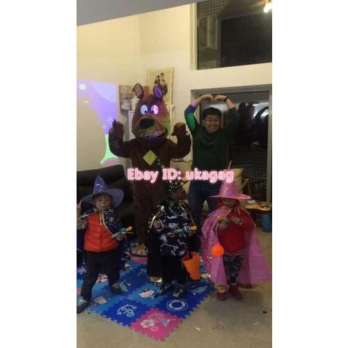 Professional Best Quality on Ali Birthday Party Doo Dog Complete Costume Furry Suit Cosplay Fancy Dress Christmas Adult Size