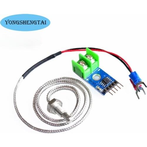 New And Original 1 Set MAX6675 Module + K Type Thermocouple Thermocouple Senso Temperature Degrees Module