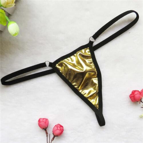 Micro bikini tanga mujer swimwear bikinis biquini tankini sexy lingerie thong Edging Patent leather simple classic Triangle spa