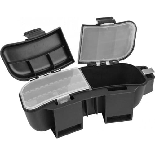 Multi-Functional Fishing Tackle Organizer Box Bait Storage Case Waist Bag for Lures Baits Hook Fishing Tackle box lure