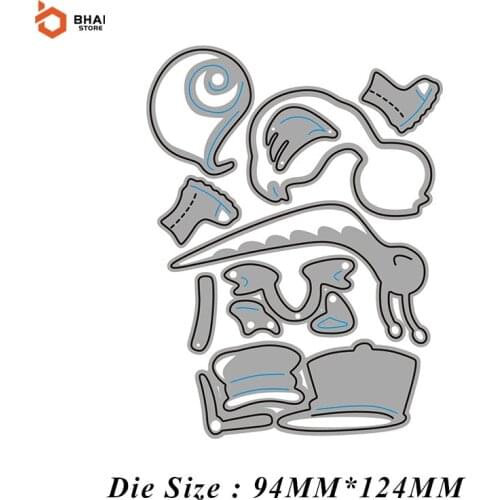 2021 New Arrivals Snail Duck Metal Cutting Dies Scrapbooking DIY Album Stamp Paper Card Embossing Decor Craft