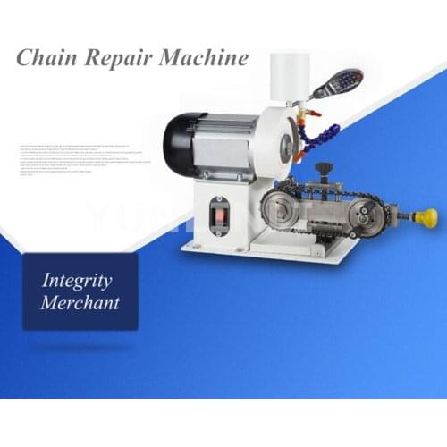 Professional Chain Repairing Machine 220V 1200W Manual Regulation Chain Repairing Equipment XFJ-1