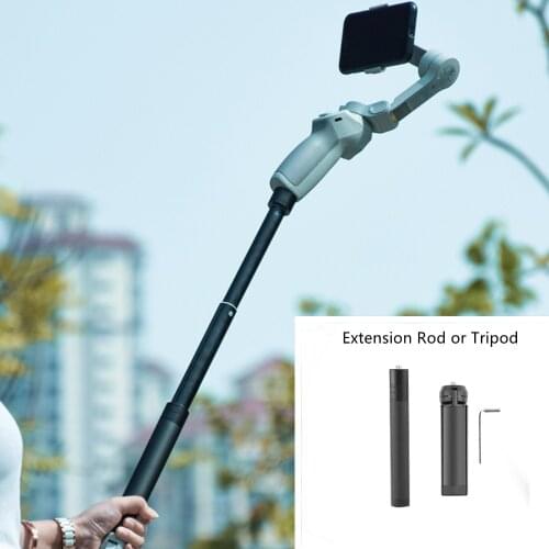 Aluminum Alloy Extension Rod for DJI OM 4 Osmo Mobile 3 Selfie Stick Portable Tripod Handheld Gimbal Stabilizer Accessories