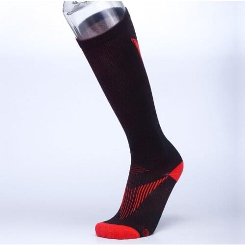 Outdoor marathon running socks men and women compression socks riding socks long tube night running functional socks