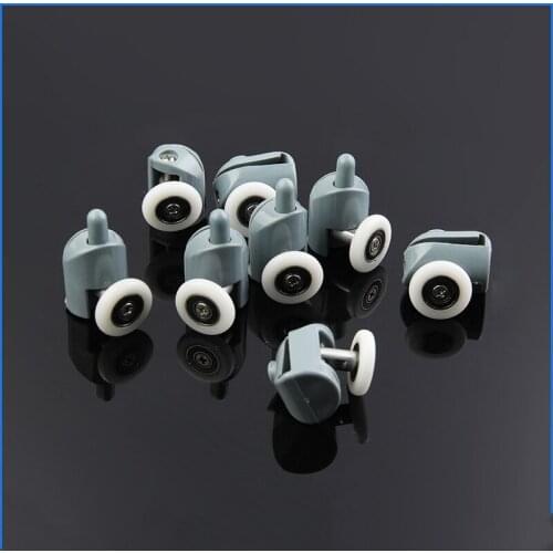 Shower Roller OD:18.5mm Runner Pulleys High Quality Replacement Bottom Shower Rollers Wheel For Hardware Tools