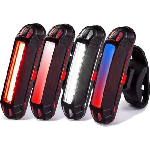 Bicycle Lights LED USB Rechargeable Mountain Bike For Cycling Flashlight Warning Head/Rear Lamp Bicycle Accessories