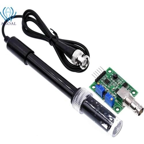 PH Value Data Detection and Acquisition Sensor Module Acidity and Alkalinity Sensor Monitoring and Control ph0-14