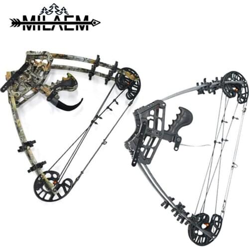 1pc 40lbs Archery Black Camo Compound With Bow Steel Ball IBO350FPS Right Hand Compound Bow Outdoor Shooting Hunting Accessories